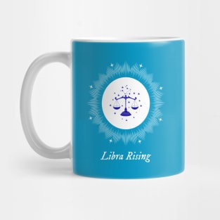 Libra Rising Astrology Chart Zodiac Sign Ascendant Mug